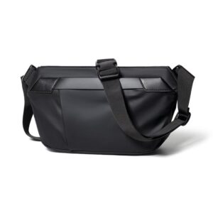 WEIXIER WD956 Men Waterproof Sling Bag Chest Shoulder Crossbody Bag Techwear Minimalist Waist Pack Fanny Pack