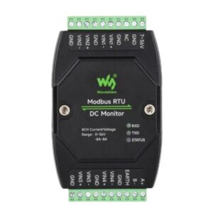 Industrial 4-Ch DC Monitoring Module, 16-Bit High-Precision Acquisition, Supports Voltage And Current Measurement, Modbus RTU Protocol, 33931