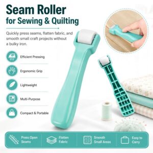 Seam Roller for Sewing and Quilting Hand Pressure Roller for Fabric Pressing DIY Crafting Tool