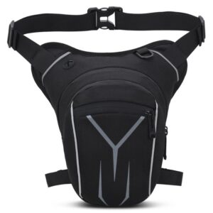 Men Waterproof Crossbody Bag Outdoor Large-Capacity Sports Waist Bag Motorcycle Riding Leg Bag