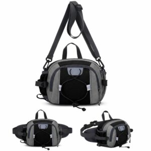 Large Capacity Sports Outdoor Hiking Waist Pack Multifunctional Waterproof Shoulder Bag