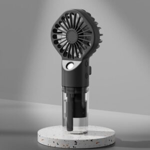 Handheld Misting Fan Portable Water Spray Fan Type-C Rechargeable Mini Personal Face Mister Fan