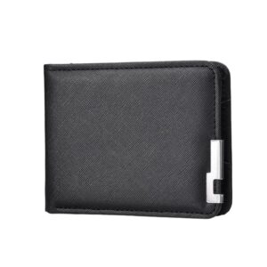 K3323 Men Short Multi-Card Slot Wallet Portable Slim & Minimalist Card Holder