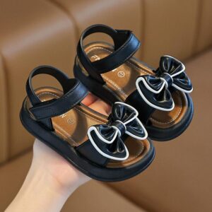 Kids Summer Anti-Slip Soft Sole Sandals Easy On Off Beach Sandals For Girls, 21 Length 14cm, 22 Length 14.5cm, 23 Length 15cm, 24 Length 15.5cm, 25 Length 16cm, 26 Length 16.5cm, 27 Length 17cm, 28 Length 17.5cm, 29 Length 18cm, 30 Length 18.5cm...