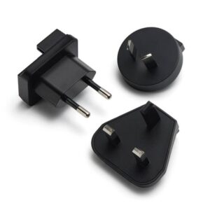 Travel Plug Adapter Kit For DJI Power 140W GaN Charger Interchangeable EU UK AU Wall Plugs