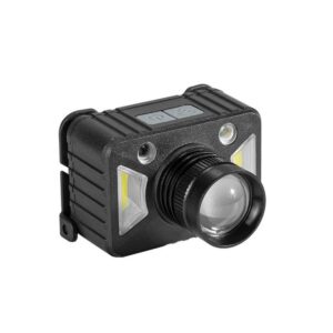 E-SMARTER LED Headlamp With Motion Sensor Zoomable Powerful Headlight USB Rechargeable Head Flashlight, Small XPE 1200mAh, Large P50 2000mAh, Large P50 2500mAh