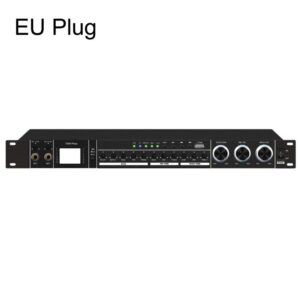 FX9plus Digital Karaoke Pre-Amplifier With Bluetooth USB DSP Reverb Effect Processor, EU Plug, US Plug, UK Plug