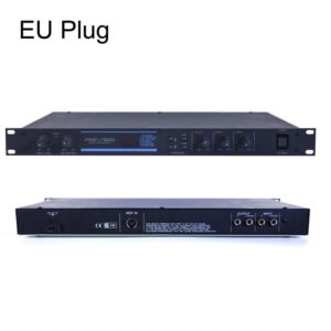 REV100 Professional Digital Reverb Effects Processor Stereo Delay Reverberator For Stage & Studio, EU Plug, US Plug, UK Plug