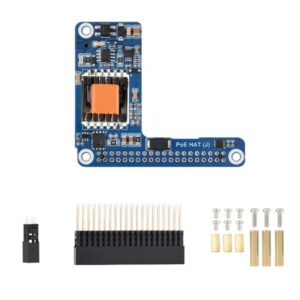 Waveshare 5/CM5 Dedicated PoE(+) Expansion Board For Raspberry Pi, 34611, 34612+ Case