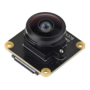 IMX378-190 12.3MP Fisheye Lens Camera 190-Degree FOV Rolling Shutter For Raspberry Pi Series Boards, WAVESHARE 34709
