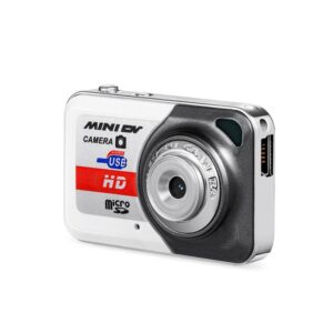 X6 Portable Ultra Mini HD Kids Digital Camera DV Camcorder with Key Ring, Support TF Card
