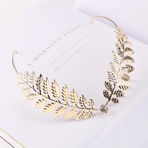 Women Fashion Headbands Crystal Alloy Hairbands Back Holder