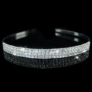Princess Tiaras Wedding Crown Rhinestone Pearl Headband Kid Girls Bridal Crown Party Accessiories Hair Jewelry