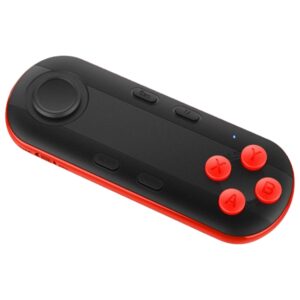 Smart Wireless Bluetooth Gamepad Controller 3D VR Virtual Reality Glasses Joystick Remotes Compatible with Android / IOS, White, Black