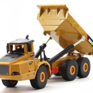 Alloy Articulated Dump Truck Model Children Alloy Toy Car Ornaments, Articulated Dump Truck