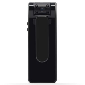 B19 Back Clip Design 1080P HD Camera Video Recorder, Support Motion Detection / Infrared Night Vision /180 Degrees Rotation Camera / TF Card / OTG