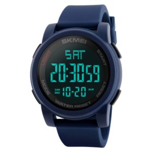 SKMEI 1257 Men Fashionable Outdoor 50m Waterproof Digital Watch Sports Wrist Watch