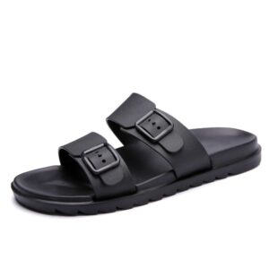 Stylish Lightweight Non-slip Wearable Slippers Beach Shoes for Men (Color:Brown Size:43), 40, 41, 42, 43, 44
