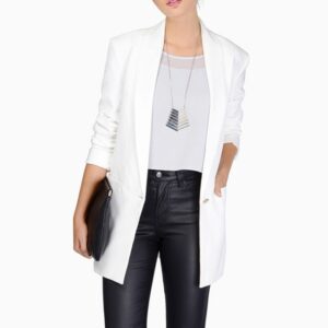 One Buckle Long-sleeved Suit (Color:Dark Blue Size:L), S, M, L, XL, XXL