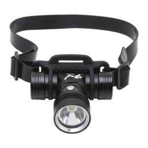 60m Underwater Photography Video Fill-up Headlight Diving Flashlight with Battery Display Function(Headlight+Battery+Charger)